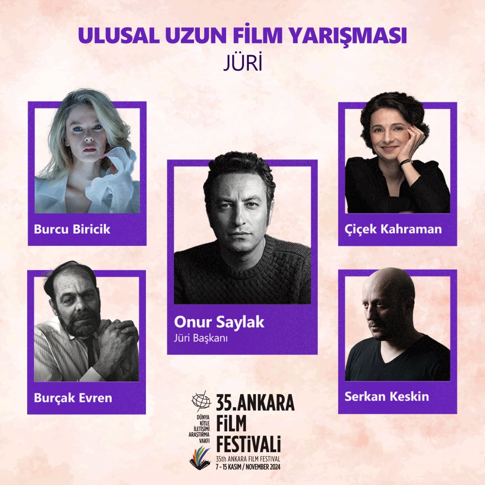 35. Ankara Film Festivali Jüri Üyeleri Açıklandı