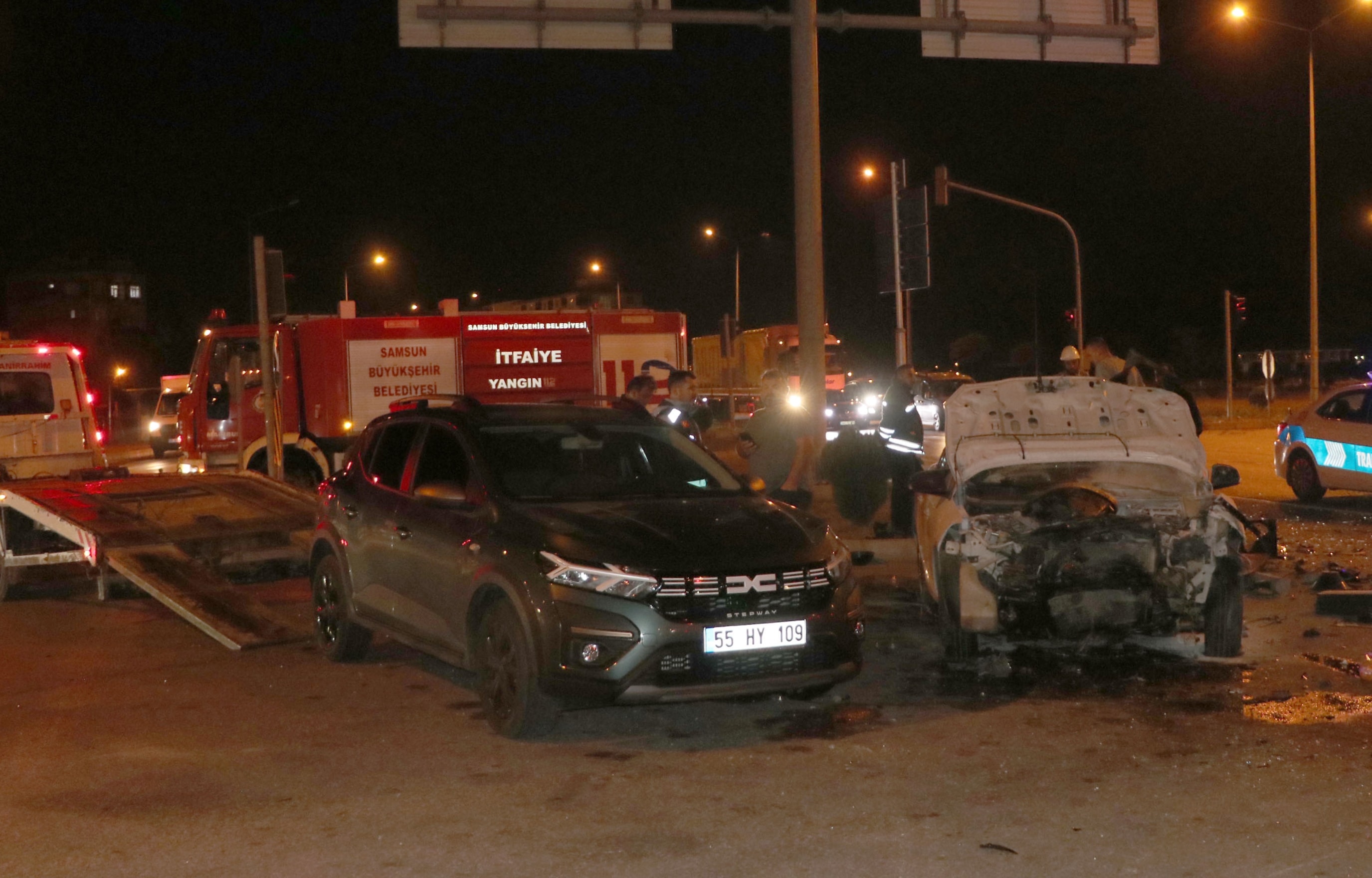 Ankara-Samsun Kara Yolunda Trafik Kazası