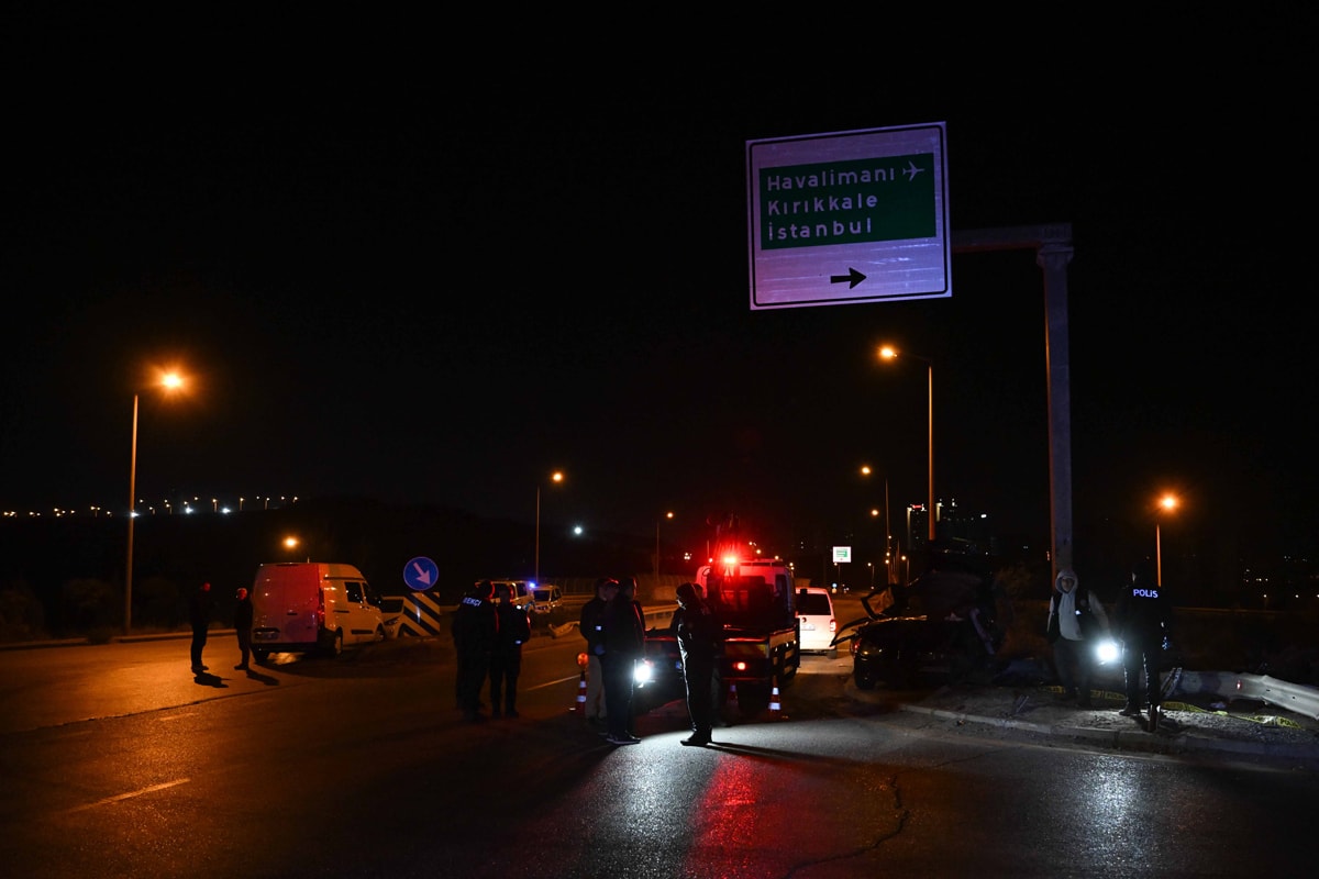 Ankara'da Feci Trafik Kazası: 4 Ölü, 1 Yaralı