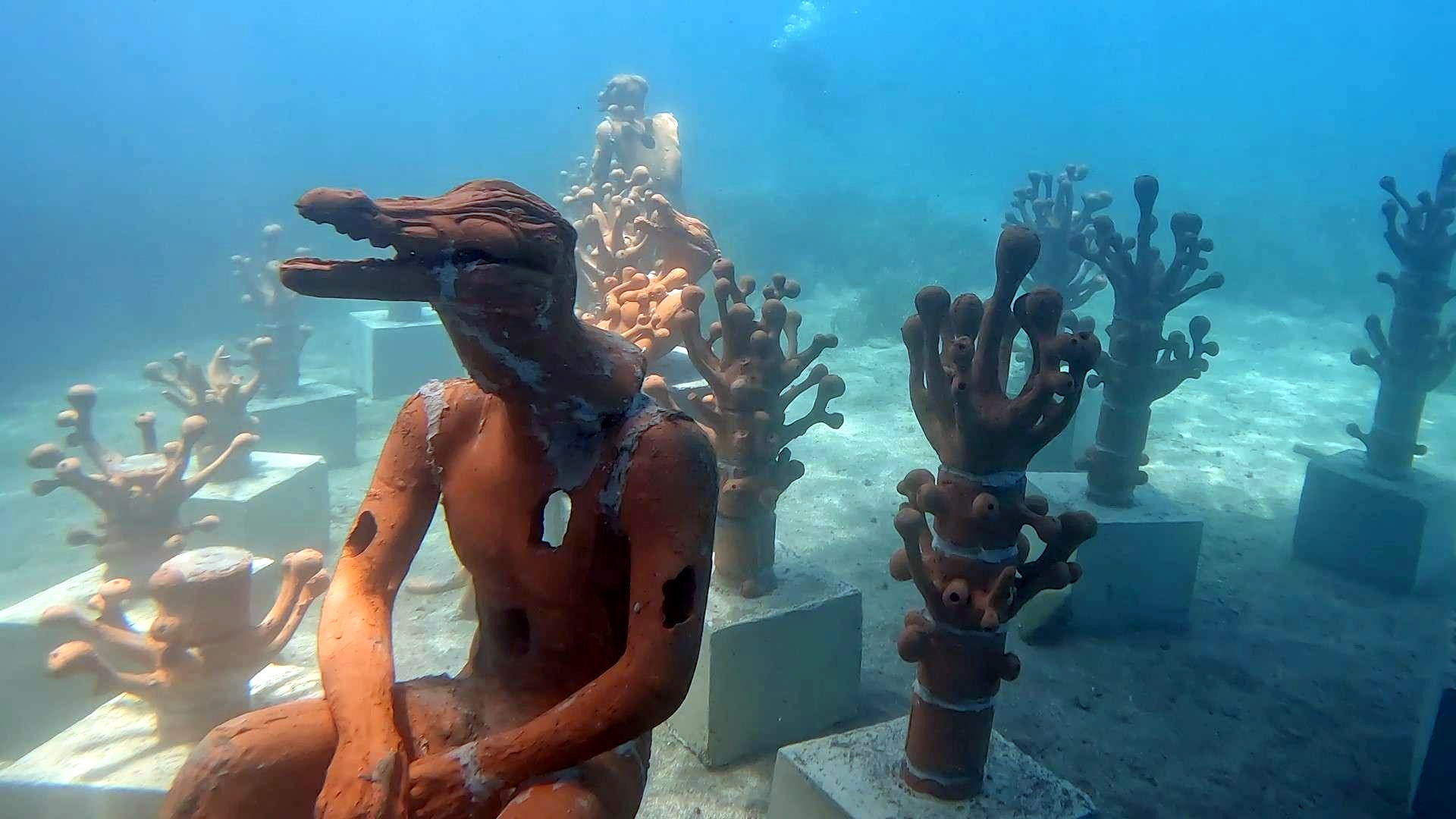 Bodrum'da Türkiye'nin İlk Çevre ve Sanat Temalı Sualtı Parkı