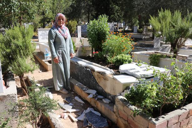 Denizli'de Eşinin Mezarı Kırıldı: Cennet Şanlıtürk'ün Acı Hikayesi