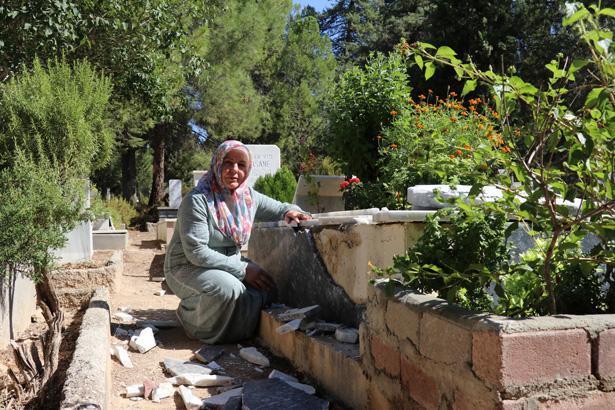 Denizli'de Eşinin Mezarı Kırıldı: Cennet Şanlıtürk'ün Acı Hikayesi