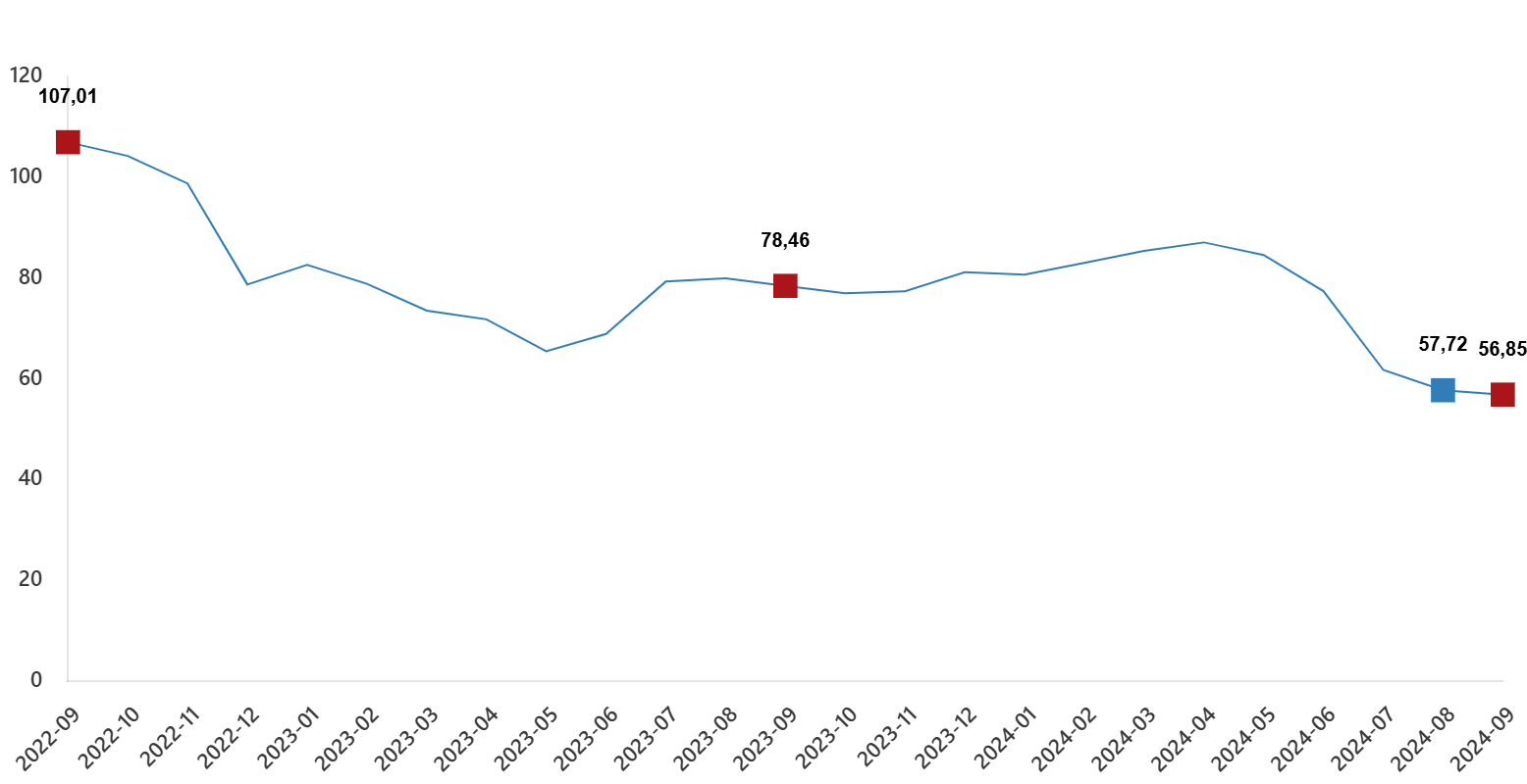 Türkiye İstatistik Kurumu Eylül 2024 Hizmet Üretici Fiyat Endeksi Verilerini Açıkladı