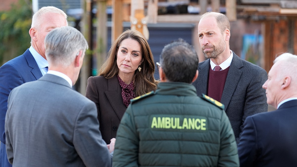 Galler Prensi William ve Prenses Kate'in Southport Ziyareti