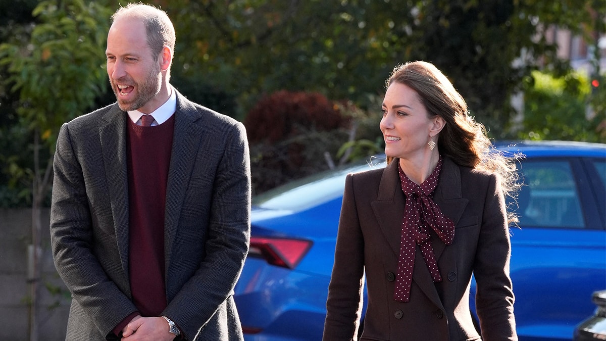 Galler Prensi William ve Prenses Kate'in Southport Ziyareti