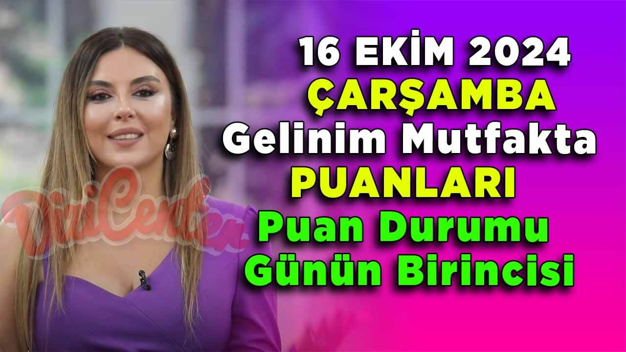 16 Ekim Çarşamba Puanlama Sonuçları