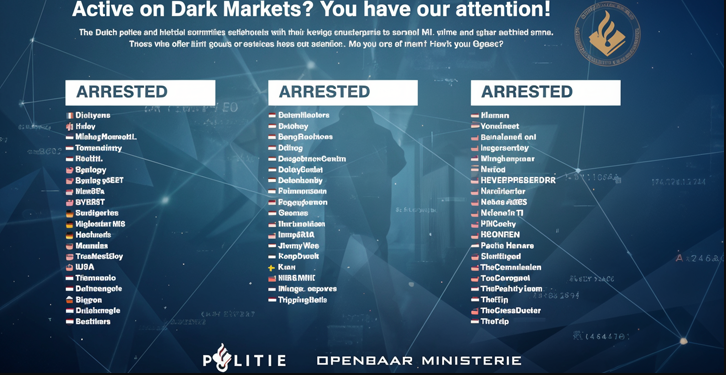 Hollanda Polisi Dark Web Operasyonunu Başarıyla Tamamladı