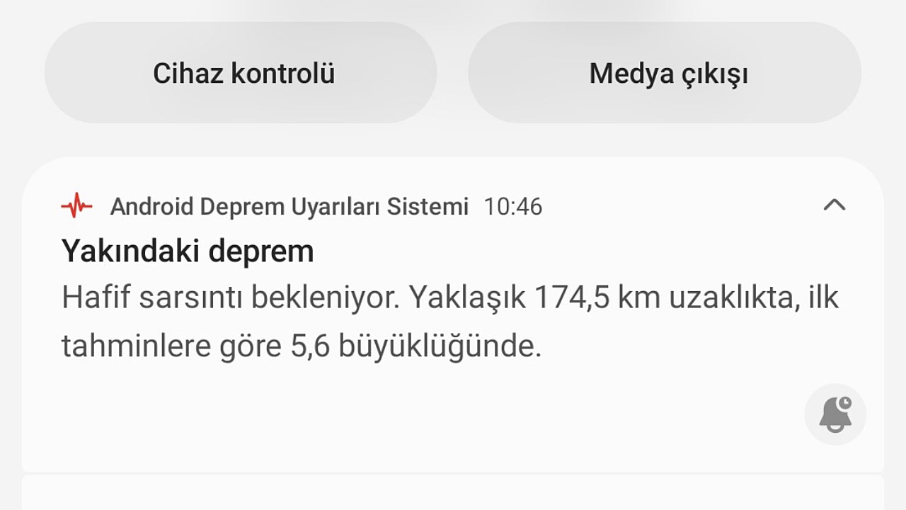 Android Deprem Uyarı Sistemi