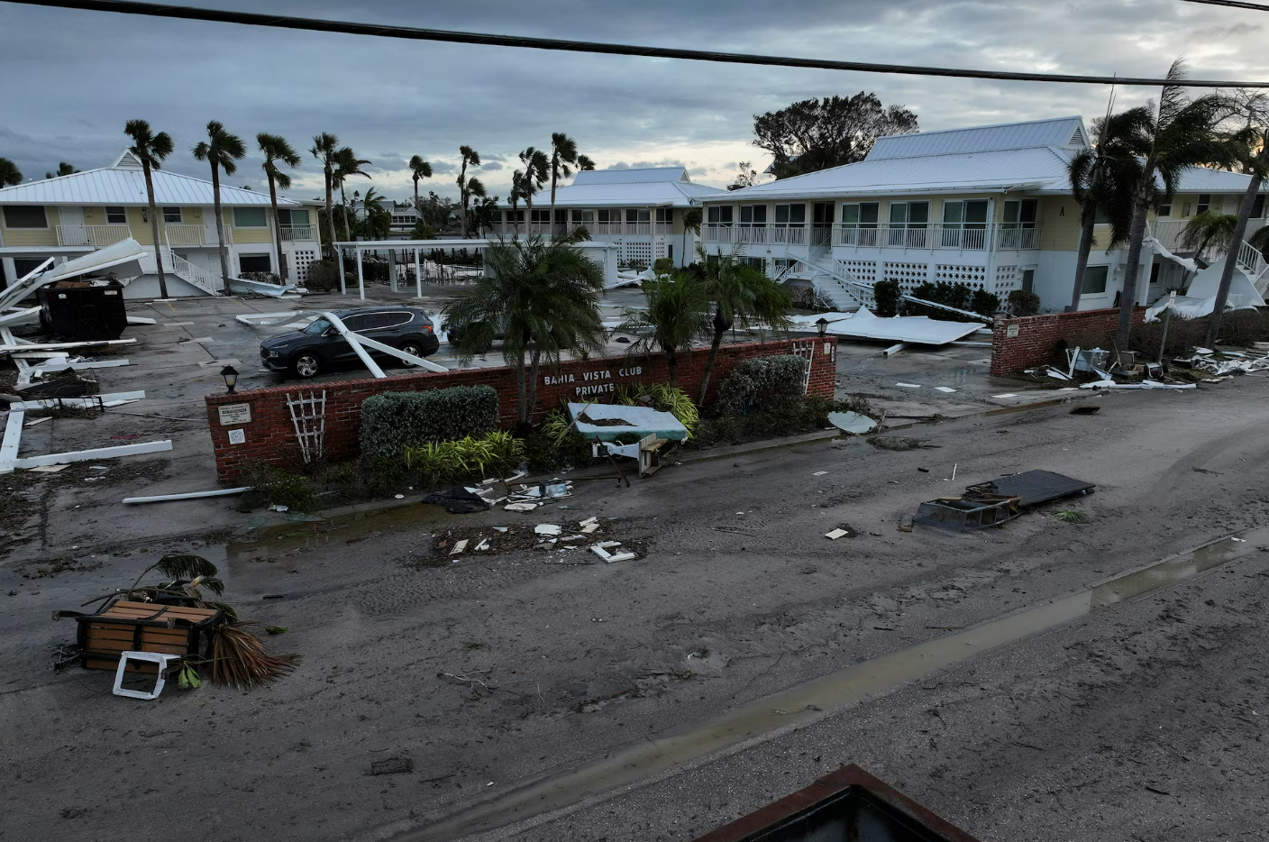 Milton Kasırgası Florida'yı Vurdu