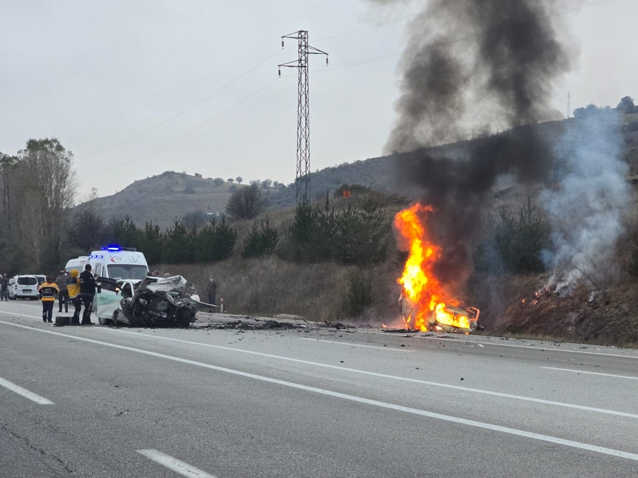 Refahiye'de Trafik Kazası: 5 Kişi Hayatını Kaybetti