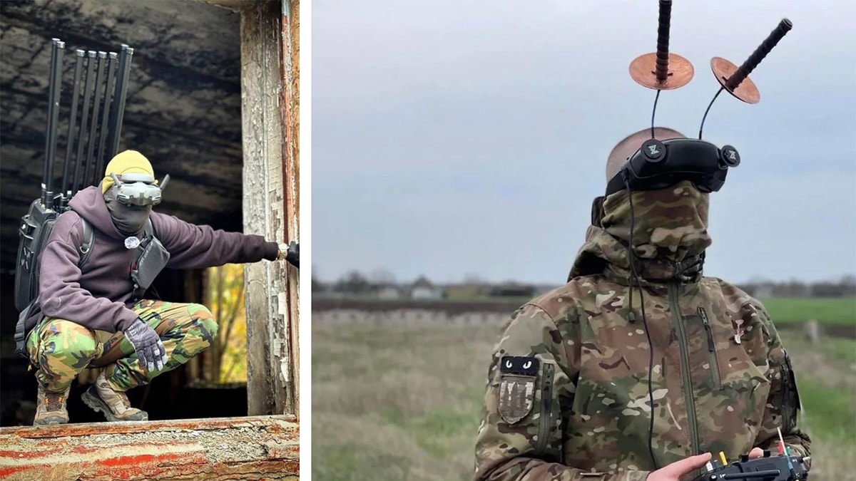 Ukrayna Ordusunun Kamikaze İHA'sı ve Rus İstihbarat İHA'sı Arasındaki Heyecan Verici Mücadele