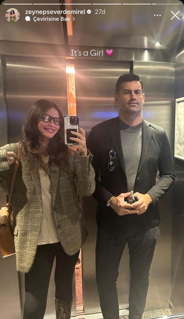 Zeynep Sever Demirel ve Volkan Demirel'in Bebek Heyecanı