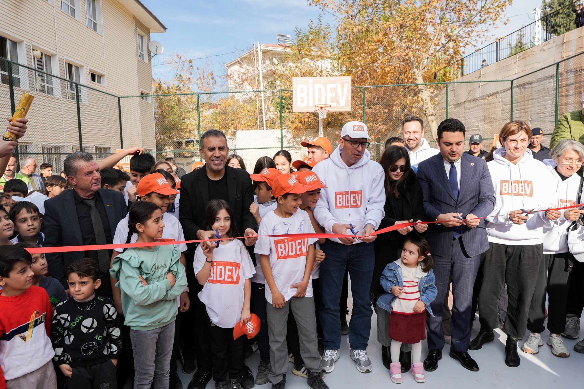 Basketbol İçin Destek ve Eğitim Vakfı'nın Adıyaman'da Yeni Sahası Açıldı