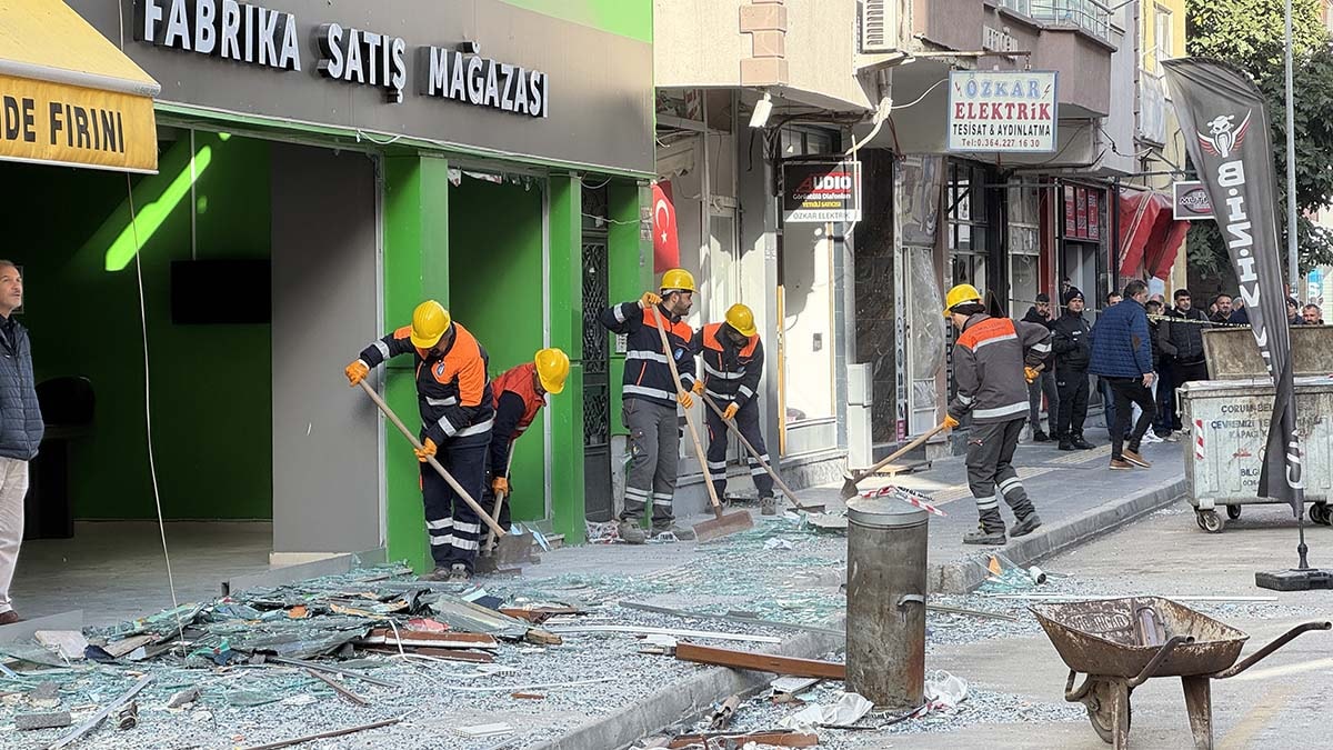 Çorum'da Patlama: Hasar Tespit Çalışmaları Tamamlandı