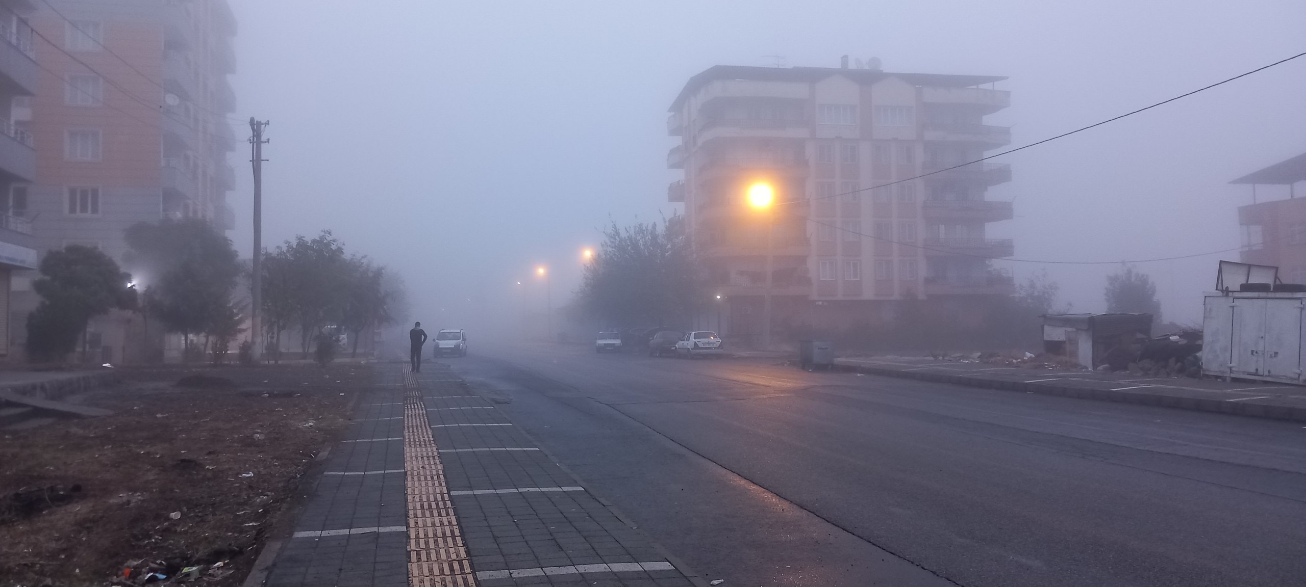 Diyarbakır'da Sabah Saatlerinde Etkili Olan Sis