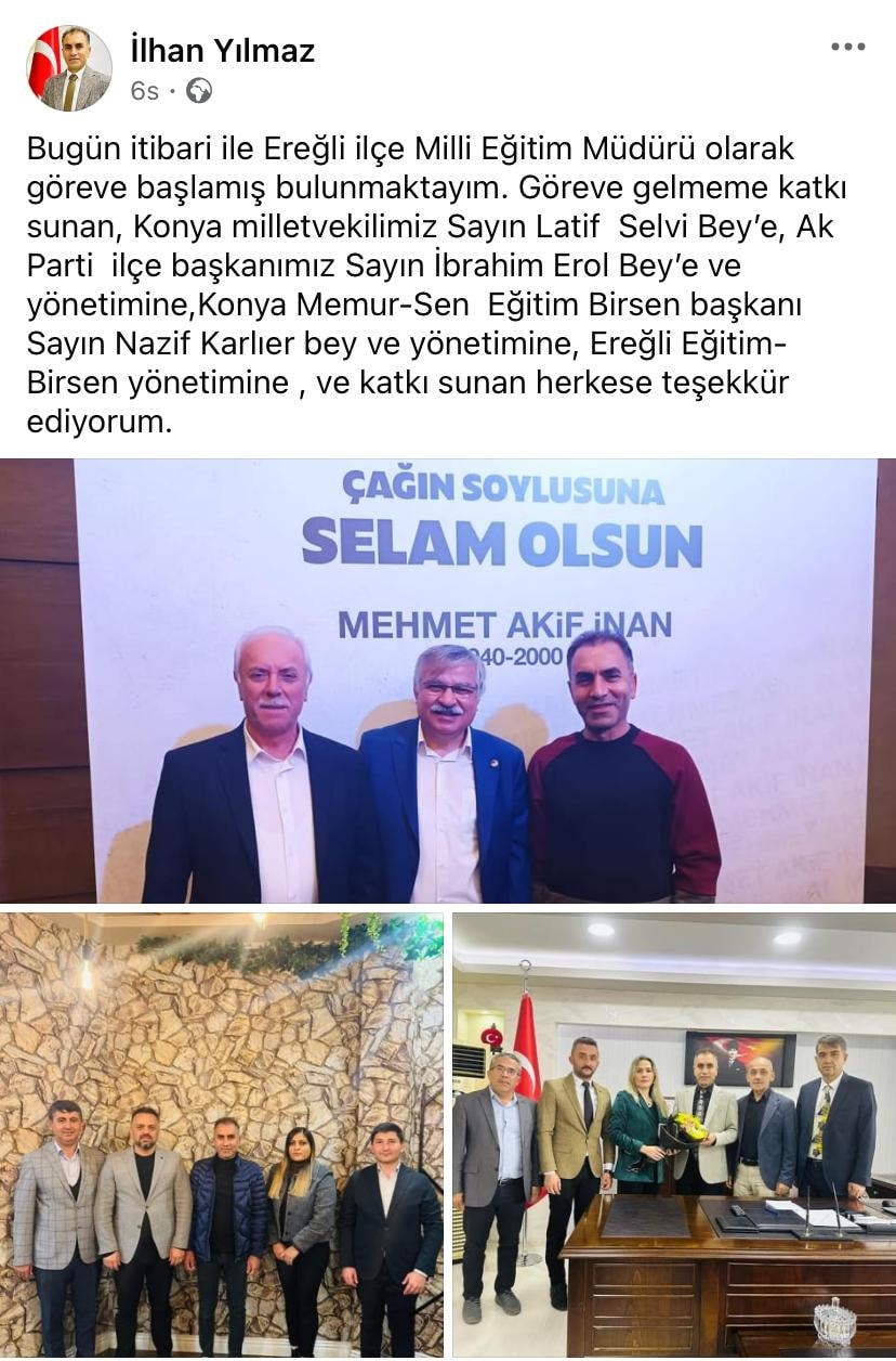 Konya'nın Ereğli İlçesinde Yeni Bir Dönem Başladı