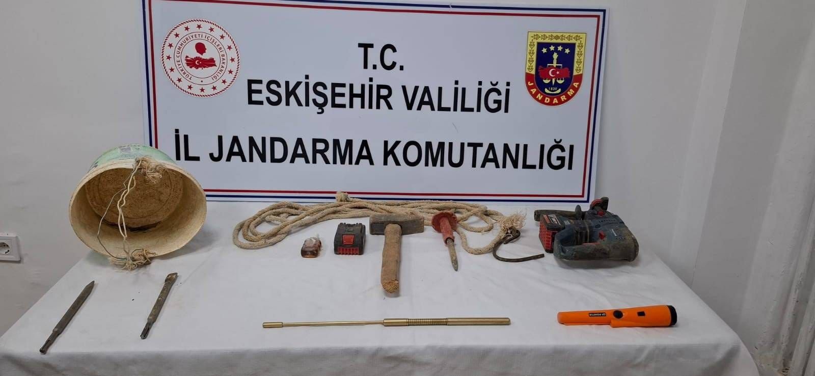 Eskişehir'de Kaçak Kazı Operasyonu