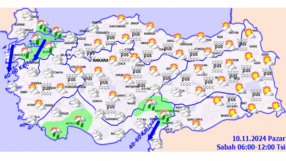 İstanbul'da Sağanak Yağış Etkili Oluyor