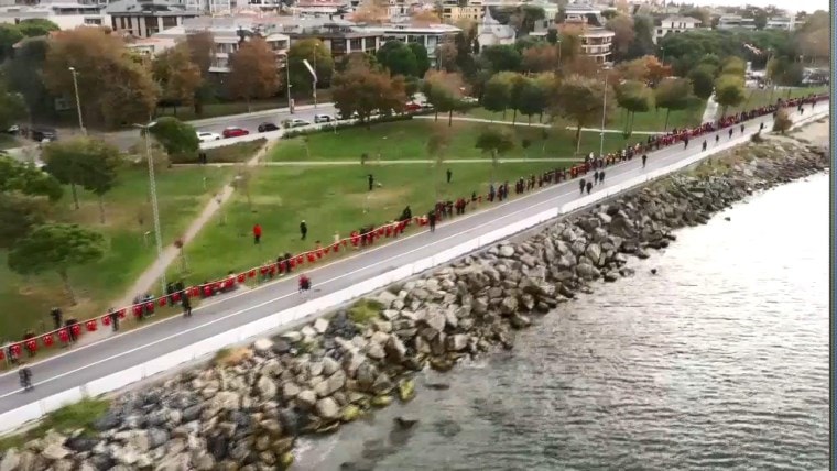 Kadıköy'de Atatürk'ü Anma Etkinliği