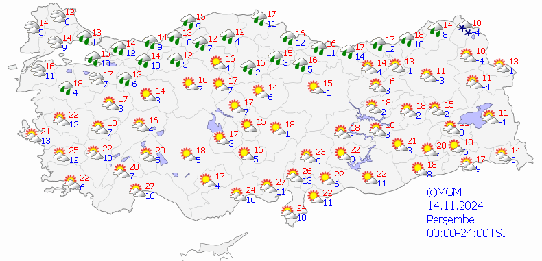 Kış Mevsiminin Etkileri Hissedilmeye Başladı