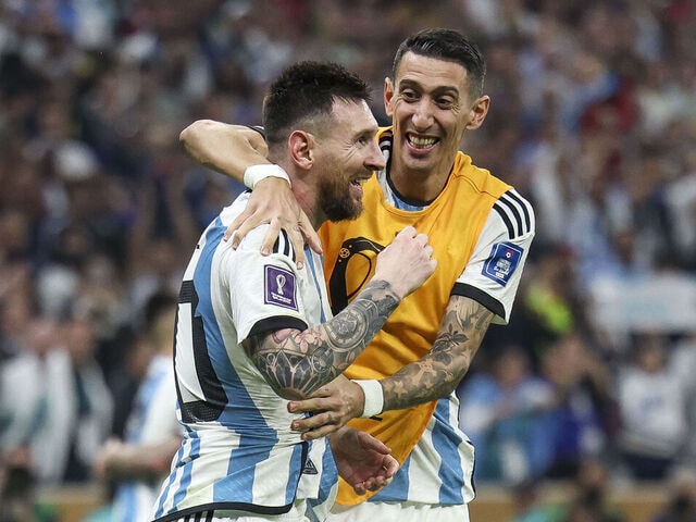 Ángel Di María'dan Messi'ye Yönelik Koruma Mücadelesi