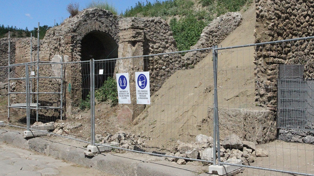 Pompeii'de Ziyaretçi Kısıtlaması