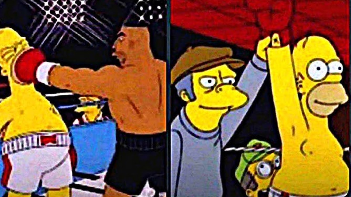 The Simpsons ve Mike Tyson Maçı